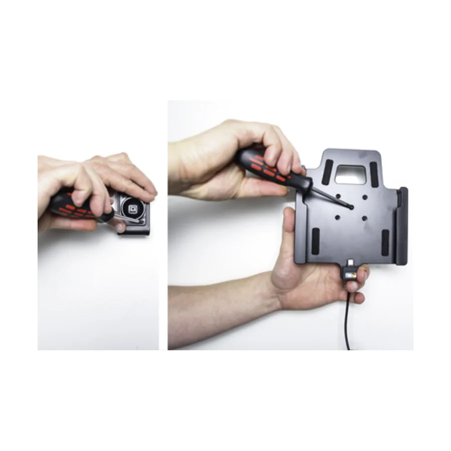 Bild 2 : 712002 : Brodit Halter Aktiv, 12/24V, f�r SAMSUNG Galaxy Tab Active 3, Vertikal, passt f�r Ger�te mit Original H�lle