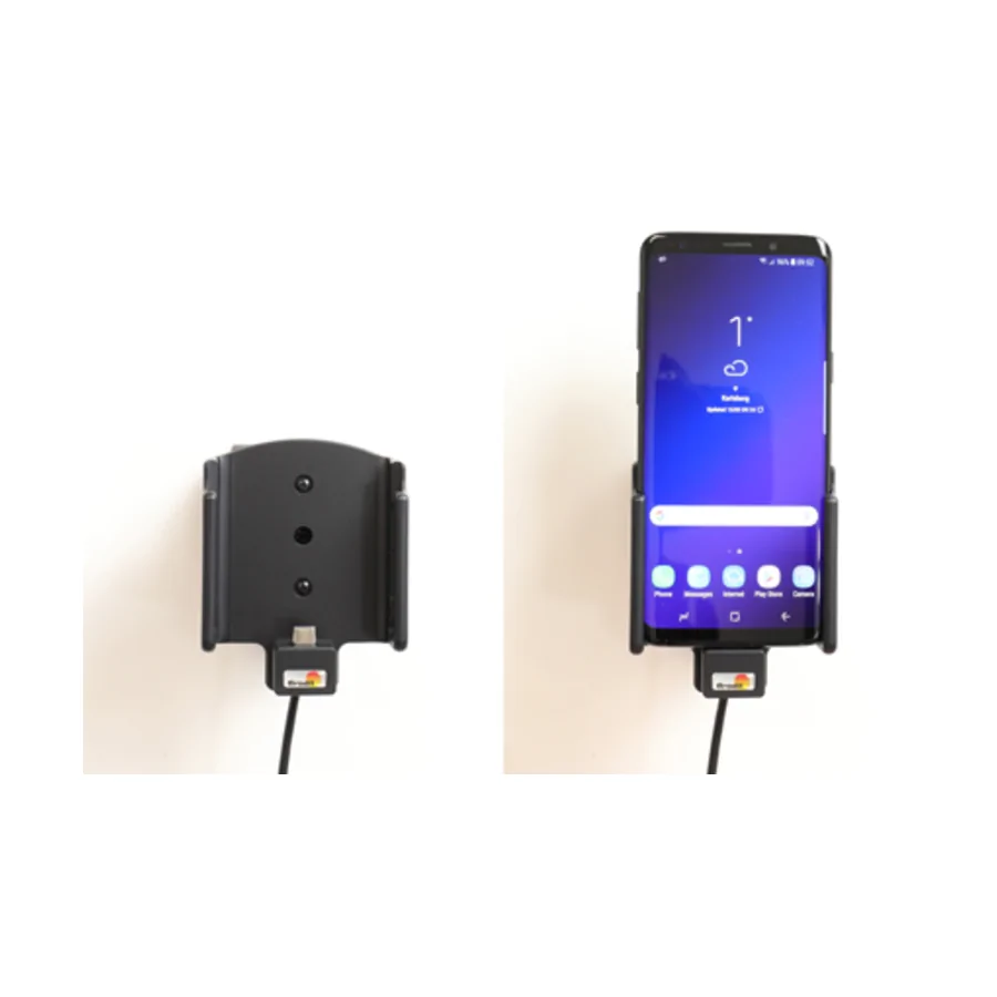Bild 4 : 712038 : Brodit Halter Aktiv, 12/24V, für SAMSUNG SM-G960F Galaxy S9