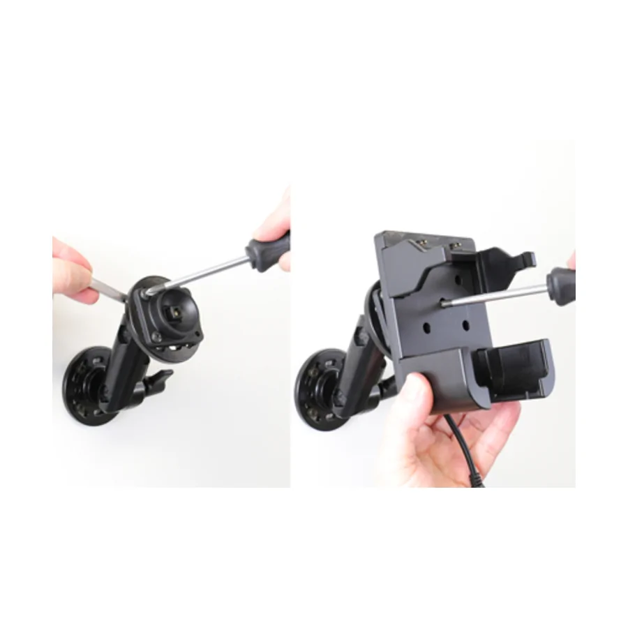 Bild 2 : 712113 : Brodit Halter Aktiv, 12/24V, für myPOS Smart A920