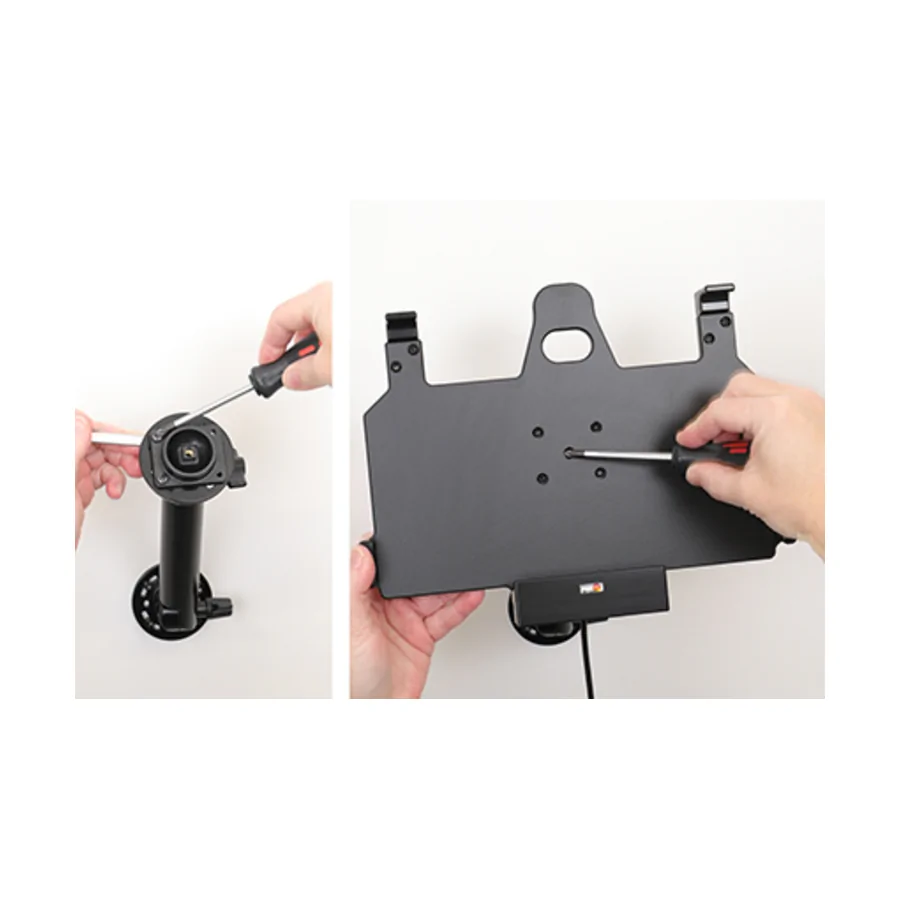 Bild 2 : 712148 : Brodit Halter Aktiv, 12/24V, f�r SAMSUNG Galaxy Tab Active Pro, Horizontal, passt f�r Ger�te mit Original H�lle