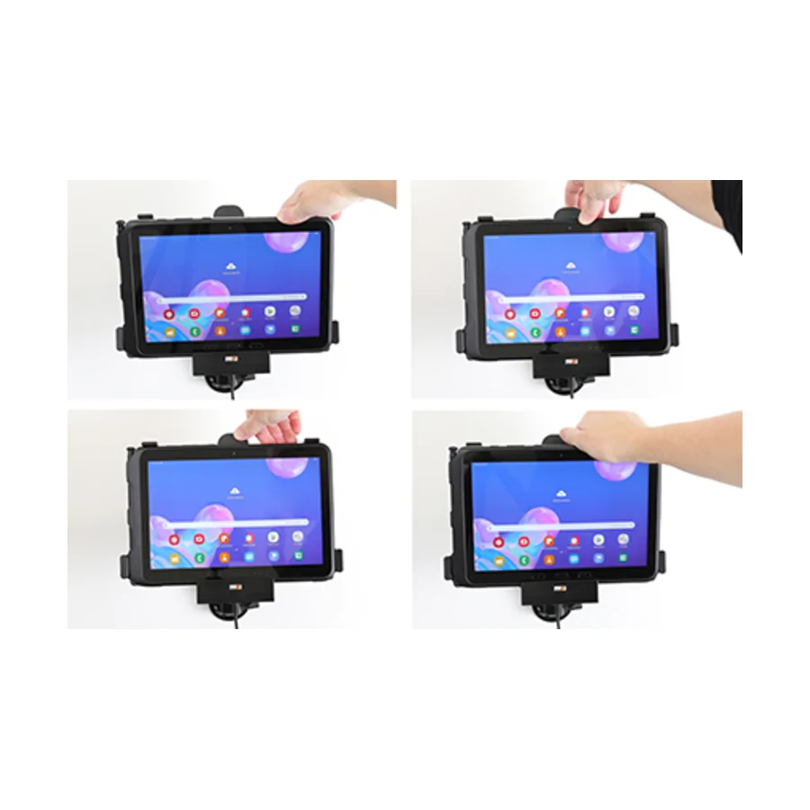 Bild 3 : 712148 : Brodit Halter Aktiv, 12/24V, f�r SAMSUNG Galaxy Tab Active Pro, Horizontal, passt f�r Ger�te mit Original H�lle