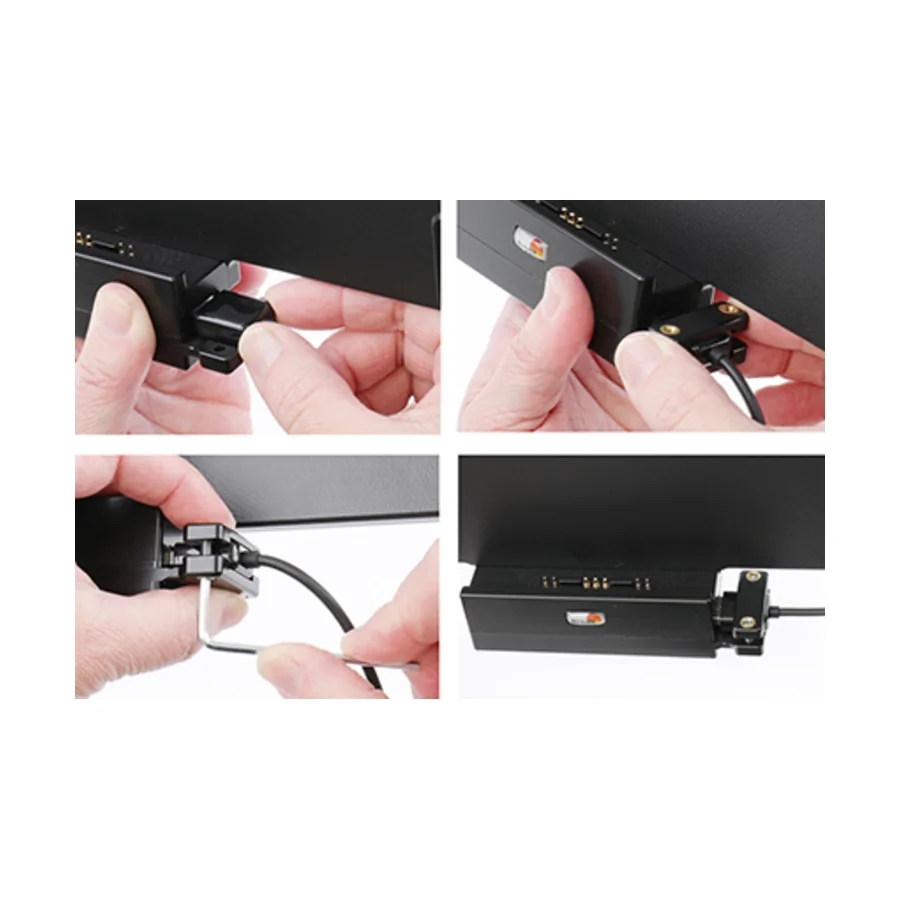 Bild 1 : 712149 : Brodit Halter Aktiv mit USB-HOST, 12/24V, für SAMSUNG Galaxy Tab Active Pro, Horizontal, passt für Geräte mit Original Hülle