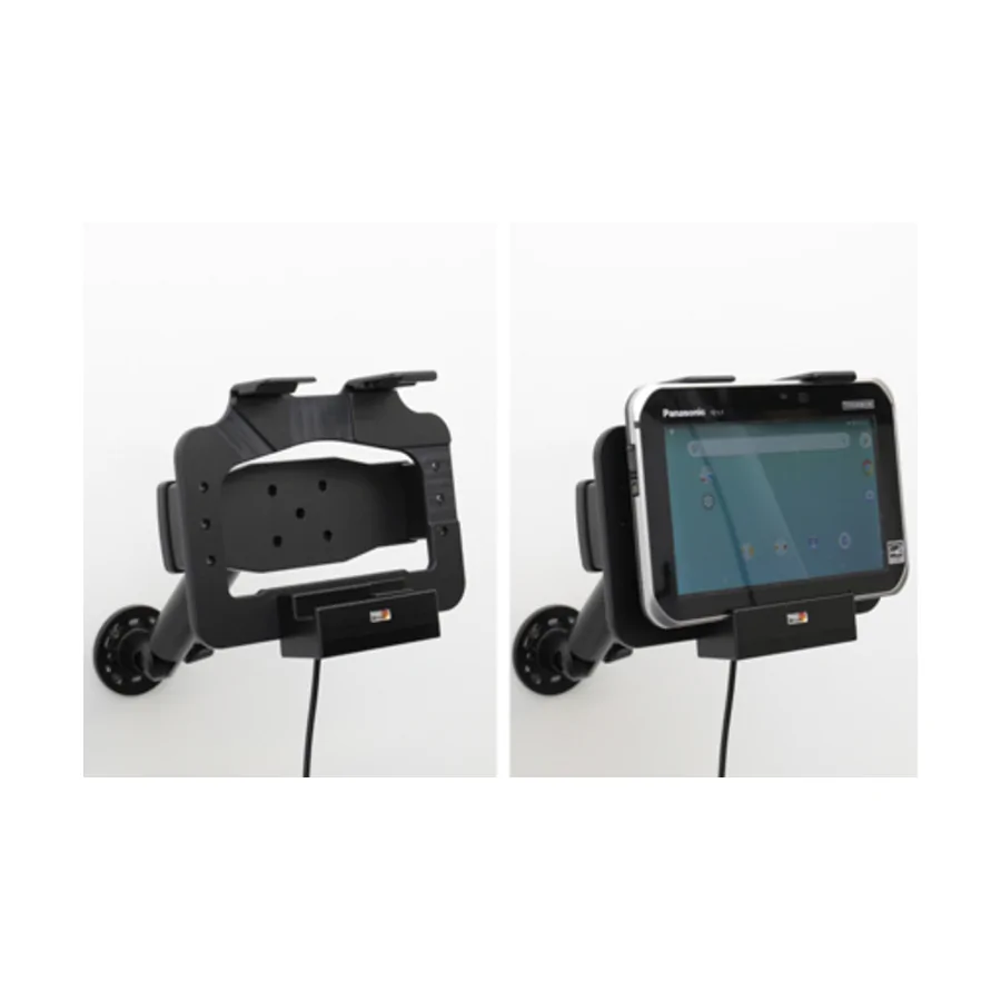 Bild 4 : 712183 : Brodit Halter Aktiv, 12/24V, für PANASONIC FZ-L1, nur für Geräte mit Scannerrahmen UND Handschlaufe