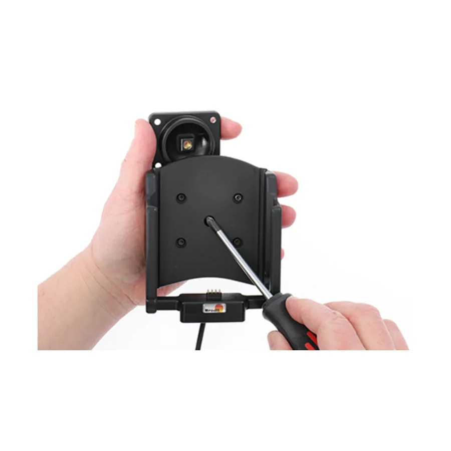 Bild 1 : 712292 : Brodit Halter Aktiv, 12/24V, für M3 MOBILE SL20 (nur für Geräte mit Rugged Boot SL20-BOOT-0) / Ladung über Pogo-Pins