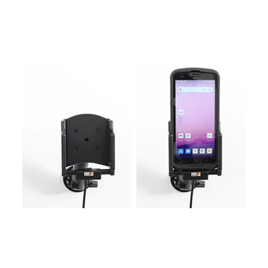Bild 4 : 712292 : Brodit Halter Aktiv, 12/24V, für M3 MOBILE SL20 (nur für Geräte mit Rugged Boot SL20-BOOT-0) / Ladung über Pogo-Pins
