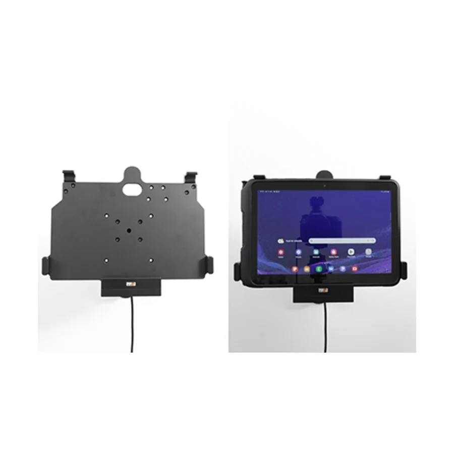 Bild 4 : 712328 : Brodit Halter Aktiv, 12/24V, f�r SAMSUNG Galaxy Tab Active 4 Pro, Horizontal, passt f�r Ger�te mit Original H�lle , Ladung �ber Pogo-Pins