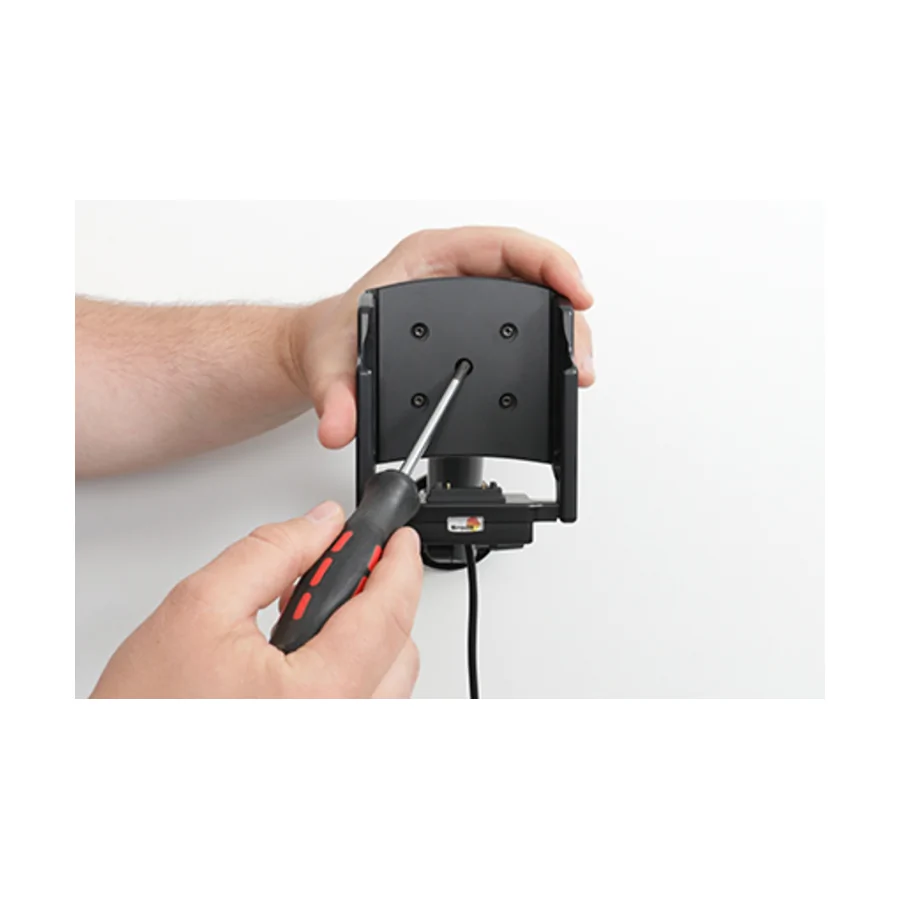 Bild 3 : 712357 : Brodit Halter Aktiv, 12/24V, für ZEBRA TC58, nur für Geräte MIT Mobilis Case 065021, Ladung über Pogo-Pins