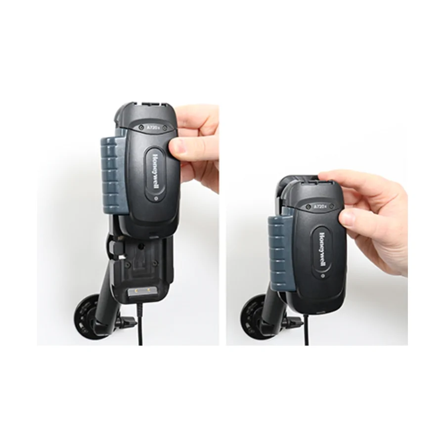 Bild 2 : 712358 : Brodit Halter Aktiv, 12/24V, für HONEYWELL A720x, mit Schwingungsdämpfern