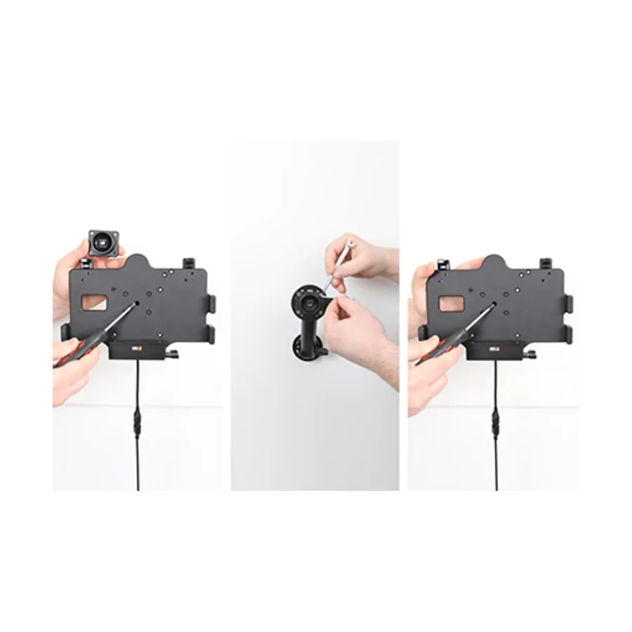 Bild 2 : 712390 : Brodit Halter Aktiv mit USB-C HOST, 12/24V, f�r SAMSUNG Galaxy Tab Active 5, Horizontal, passt f�r Ger�te mit Original H�lle, Ladung �ber Pogo-Pins