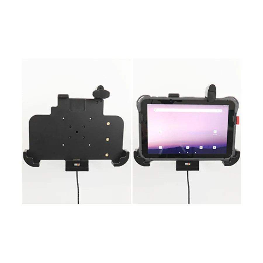 Bild 4 : 712391 : Brodit Halter Aktiv, 12/24V, für HONEYWELL ScanPal EDA10A, für Geräte mit Rugged Hülle (EDA10A-RB-0), aber ohne Handschlaufe (EDA10A-HS-1PK), mit AMPS + VESA 75, schonende Ladung über Pogo Pins