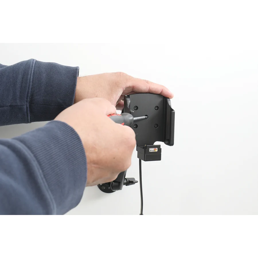 Bild 3 : 712416 : Brodit Halter Aktiv, 12/24V, für NEWLAND MT93, Ladung über Pogo-Pins