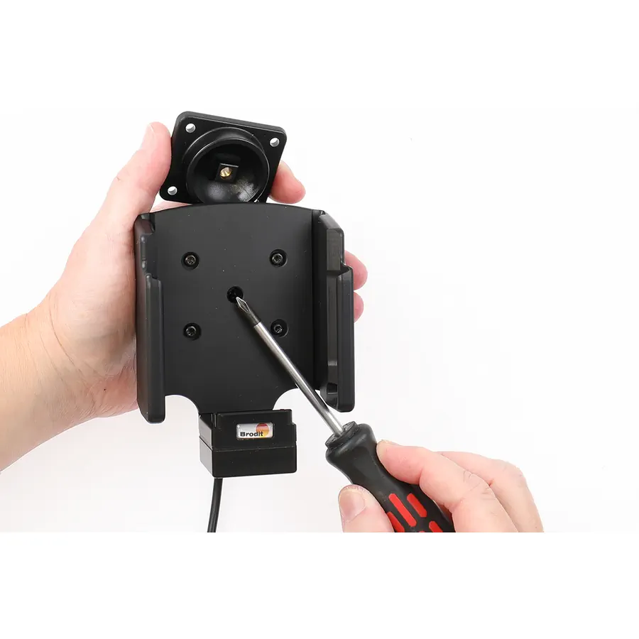 Bild 1 : 712449 : Brodit Halter Aktiv, 12/24V, für HONEYWELL CT32, für Geräte mit oder ohne Handschlaufe, Ladung über Pogo-Pins