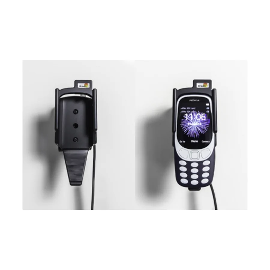 Bild 4 : 713026 : Brodit Halter Aktiv, mit Festanschluss, 12/24V, für NOKIA 3310 (2017)