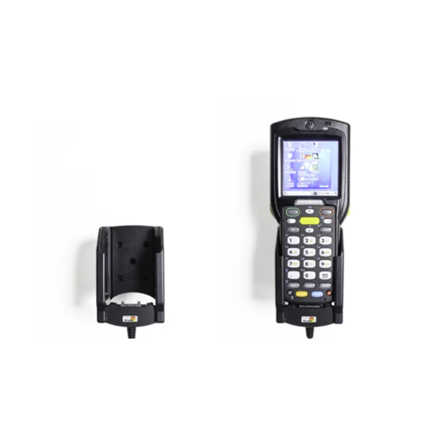 Bild 4 : 713027 : Brodit Halter Aktiv, mit Festanschluss, 12/24V, für ZEBRA MC3200 (auch Motorola / Symbol)