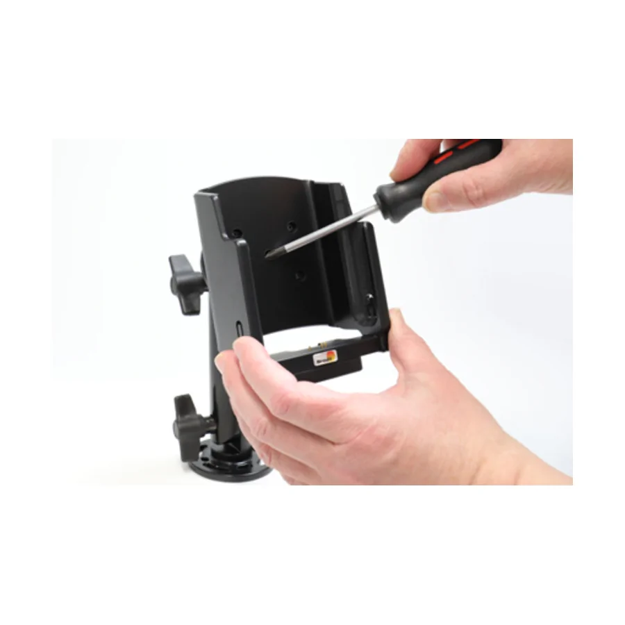 Bild 3 : 713037 : Brodit Halter Aktiv, mit Festanschluss, 12/24V, für CIPHERLAB RS50