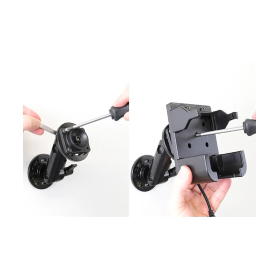 Bild 2 : 713113 : Brodit Halter Aktiv, mit Festanschluss, 12/24V, für myPOS Smart A920