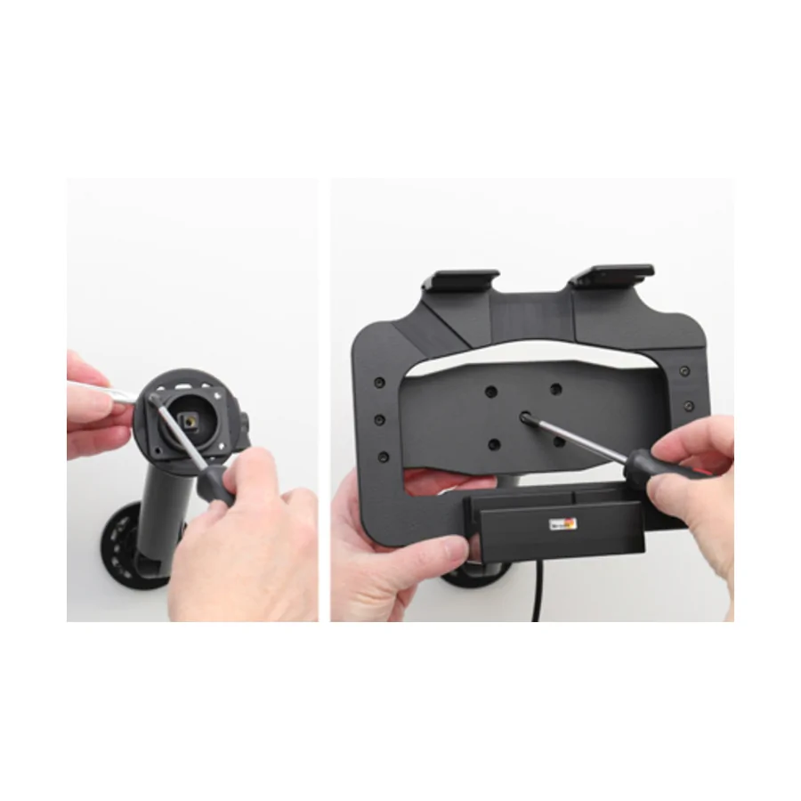 Bild 2 : 713183 : Brodit Halter Aktiv, mit Festanschluss, 12/24V, f�r PANASONIC FZ-L1, nur f�r Ger�te mit Scannerrahmen UND Handschlaufe