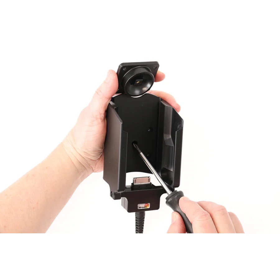 Bild 2 : 714421 : Brodit Halter für HONEYWELL CK67, nur für Geräte mit Original Rugged Boot Hülle, mit oder ohne Pistolengriff, mit Befestigung für das Originalkabel 236-297-001