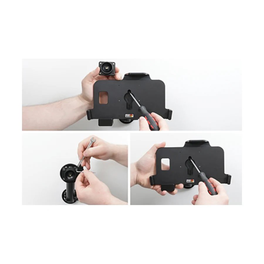 Bild 1 : 716353 : Brodit Halter für CROSSCALL CORE-T5, extra stabile Halterung! Kann mit Crosscall USB-A-X-Link verwendet werden!