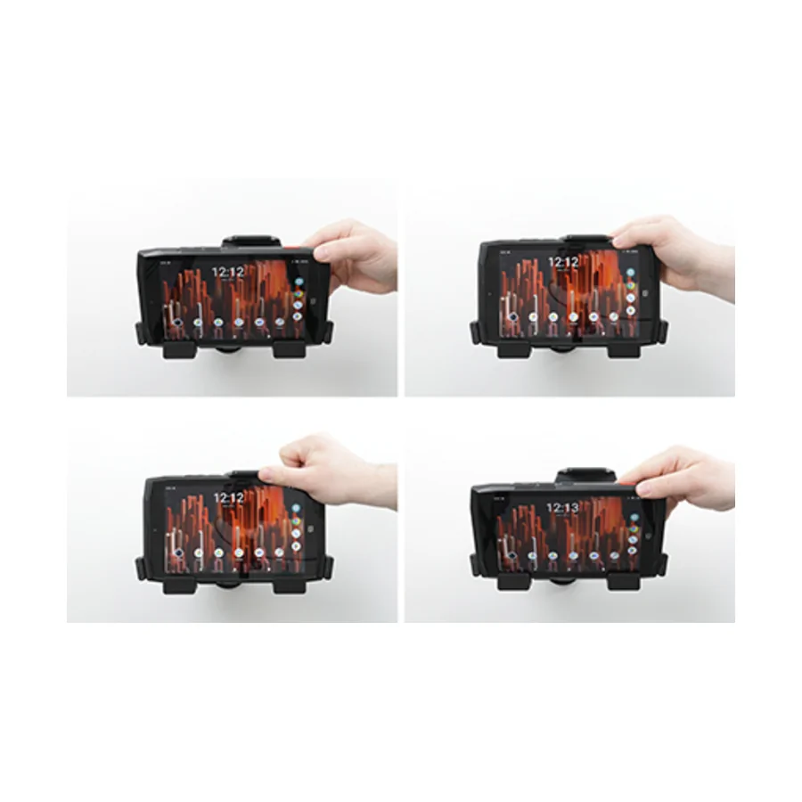 Bild 2 : 716353 : Brodit Halter für CROSSCALL CORE-T5, extra stabile Halterung! Kann mit Crosscall USB-A-X-Link verwendet werden!