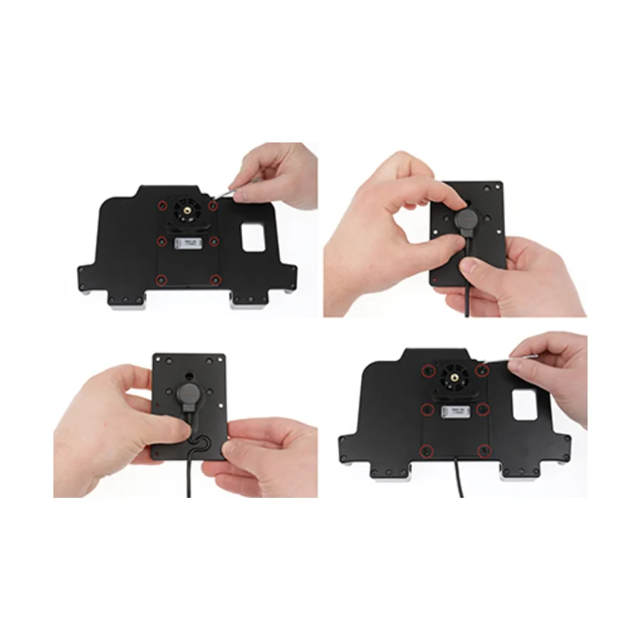 Bild 3 : 716353 : Brodit Halter für CROSSCALL CORE-T5, extra stabile Halterung! Kann mit Crosscall USB-A-X-Link verwendet werden!