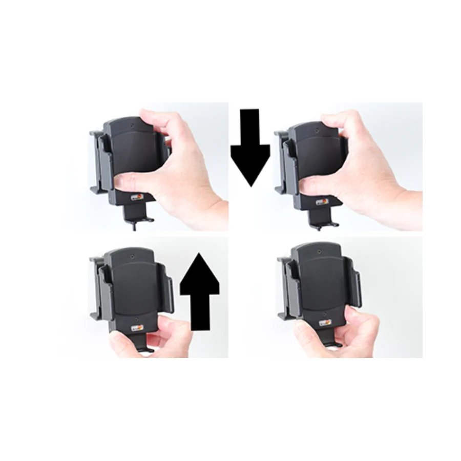 Bild 3 : 719300 : Brodit einstellbarer Qi Halter f�r HUAWEI Pura 80 Pro, mit Festanschluss, 15W