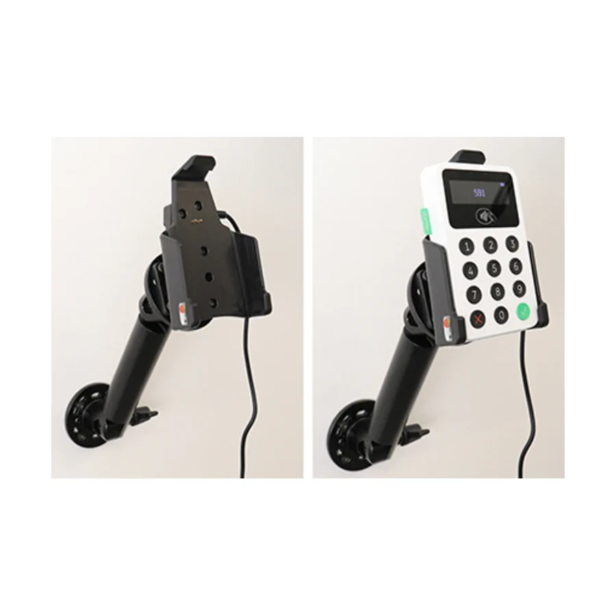 Bild 4 : 721144 : Brodit Halter Aktiv USB, 12/24V, für iZETTLE Reader 2, inkl. USB-Ladegerät