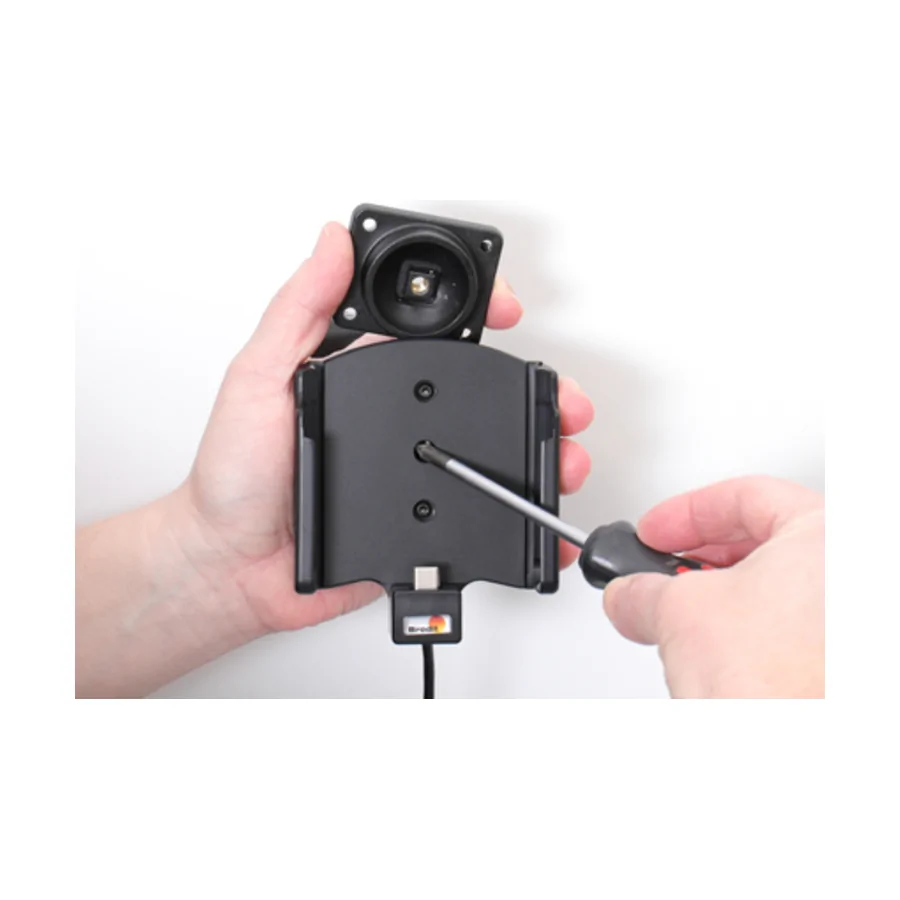Bild 1 : 721178 : Brodit Halter Aktiv USB, 12/24V, für SAMSUNG Galaxy XCover Pro, inkl. USB-Ladegerät