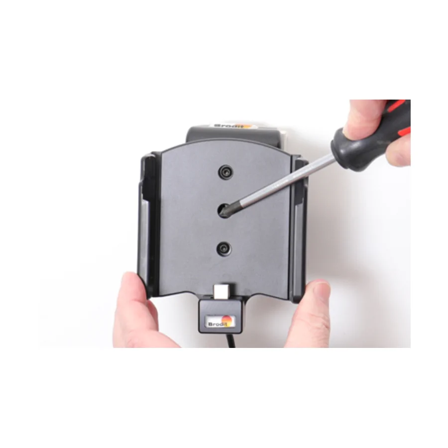 Bild 3 : 721178 : Brodit Halter Aktiv USB, 12/24V, für SAMSUNG Galaxy XCover Pro, inkl. USB-Ladegerät