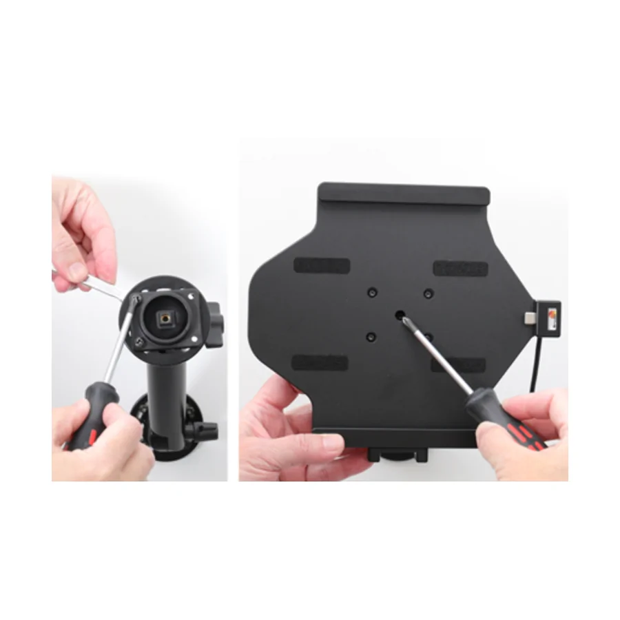 Bild 2 : 721211 : Brodit Halter Aktiv USB, 12/24V, für SAMSUNG Galaxy Tab S6 Lite, inkl. USB-Ladegerät