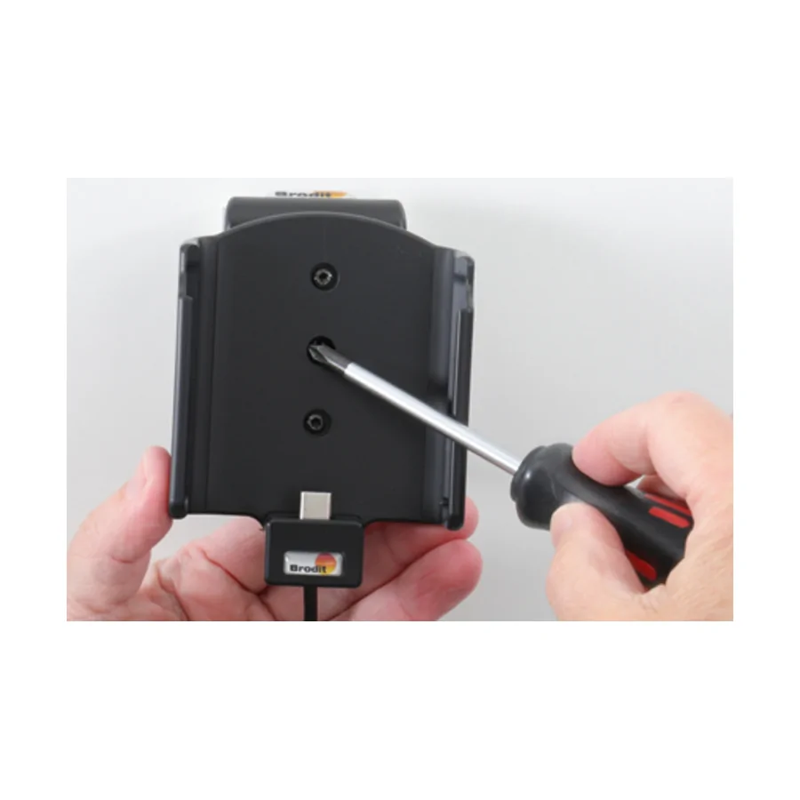 Bild 3 : 721220 : Brodit Halter Aktiv USB, 12/24V, für SAMSUNG Galaxy A41, inkl. USB-Ladegerät