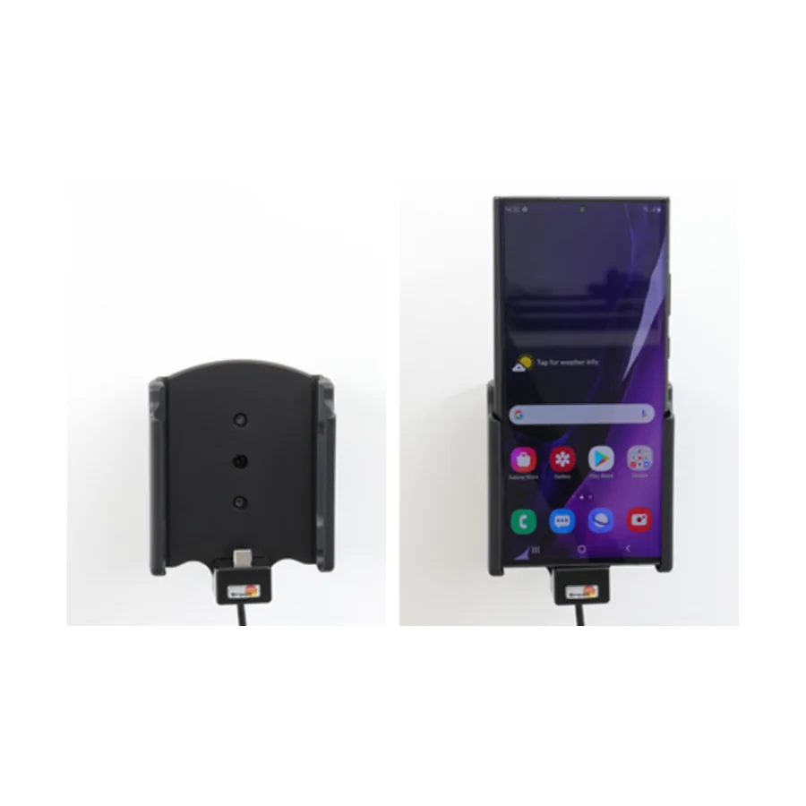 Bild 4 : 721222 : Brodit Halter Aktiv USB, 12/24V, f�r SAMSUNG Galaxy Note 20 Ultra, inkl. USB-Ladeger�t
