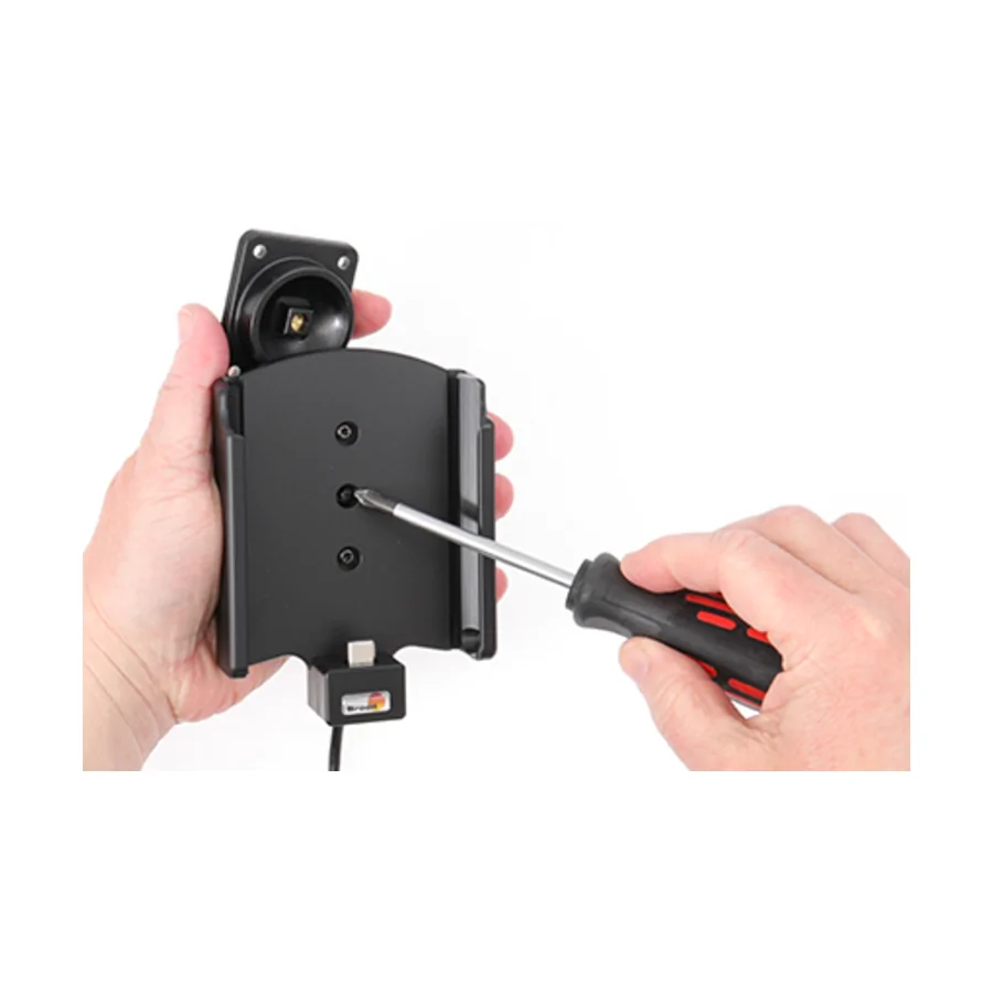 Bild 1 : 721257 : Brodit Halter Aktiv USB, 12/24V, für SAMSUNG Galaxy A72, inkl. USB-Ladegerät