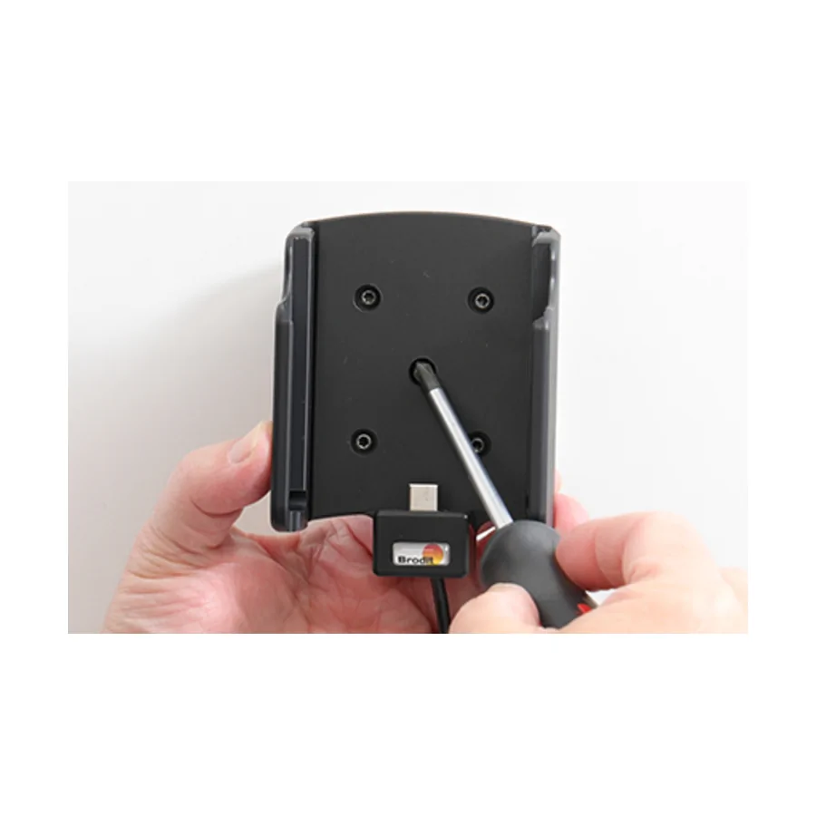 Bild 3 : 721272 : Brodit Halter Aktiv USB, 12/24V, für SAMSUNG Galaxy Z Fold3 5G (Nur für eingeklappten Zustand), inkl. USB-Ladegerät