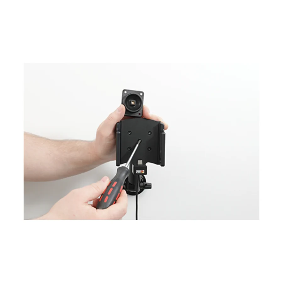 Bild 1 : 721335 : Brodit Halter Aktiv USB, 12/24V, für HONEYWELL CT30XP, nur für Geräte mit Original Hülle (CT30P-PB-XP), inkl. USB-Ladegerät