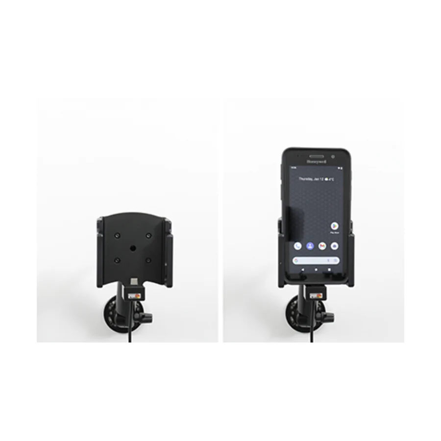 Bild 4 : 721335 : Brodit Halter Aktiv USB, 12/24V, für HONEYWELL CT30XP, nur für Geräte mit Original Hülle (CT30P-PB-XP), inkl. USB-Ladegerät