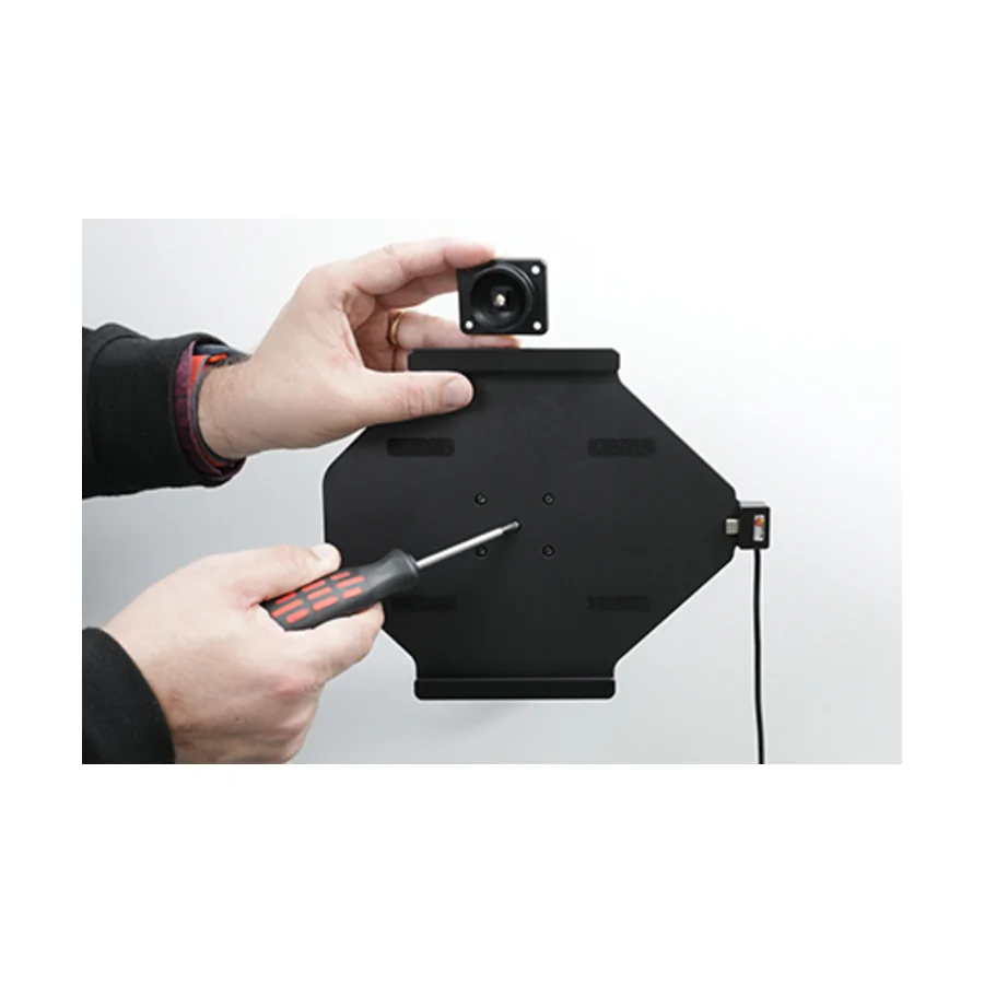 Bild 1 : 721339 : Brodit Halter Aktiv USB, 12/24V, für APPLE iPad (2022), inkl. USB-Ladegerät