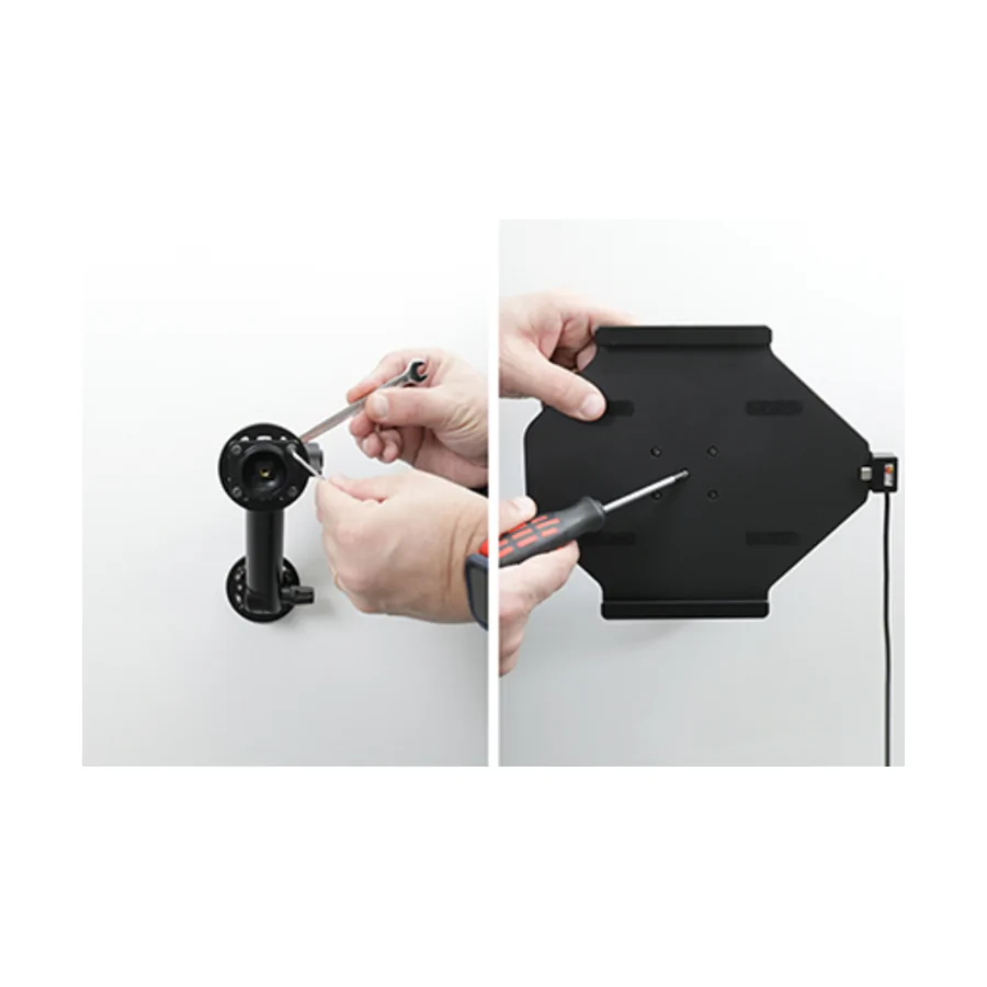 Bild 2 : 721339 : Brodit Halter Aktiv USB, 12/24V, für APPLE iPad (2022), inkl. USB-Ladegerät