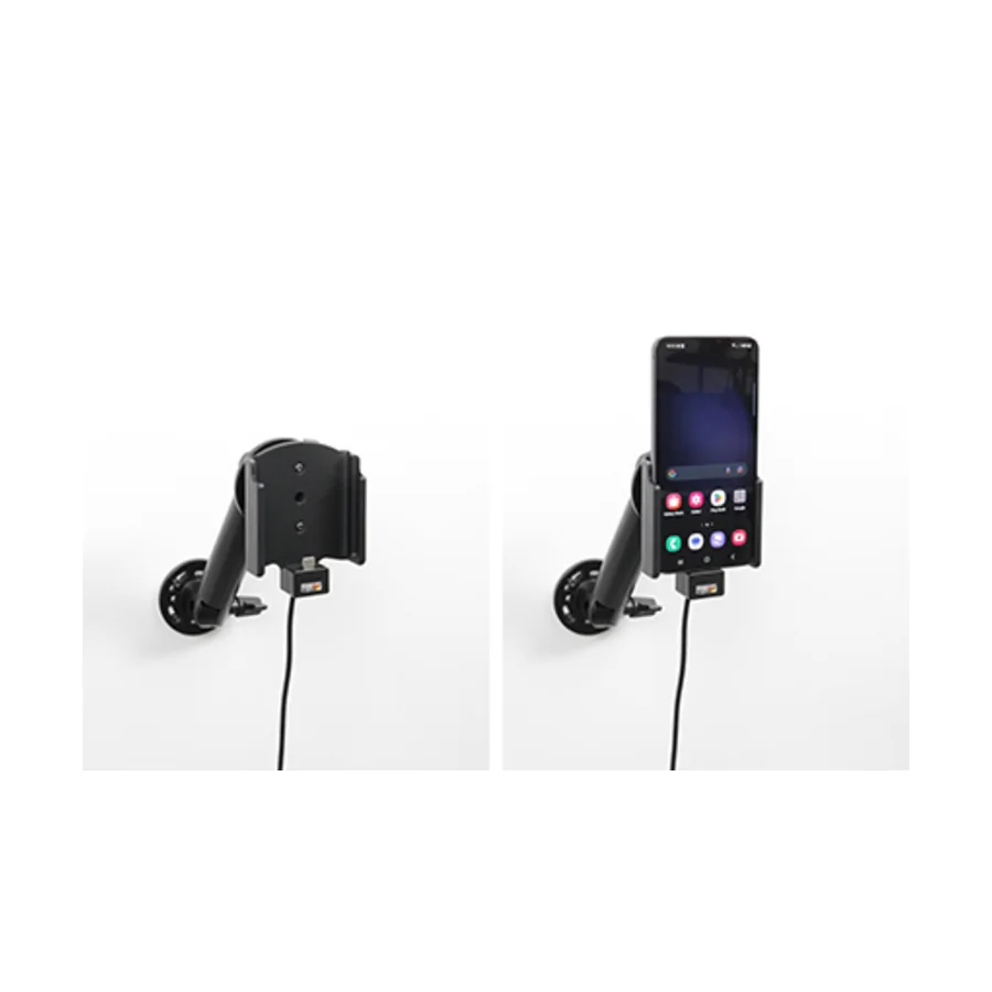 Bild 4 : 721344 : Brodit Halter Aktiv USB, 12/24V, für SAMSUNG Galaxy S23 5G, inkl. USB-Ladegerät