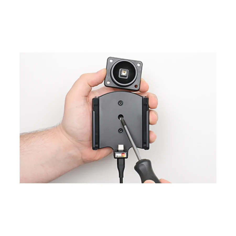 Bild 1 : 721369 : Brodit Halter Aktiv USB, 12/24V, f�r APPLE iPhone 15 Pro, inkl. USB-Ladeger�t