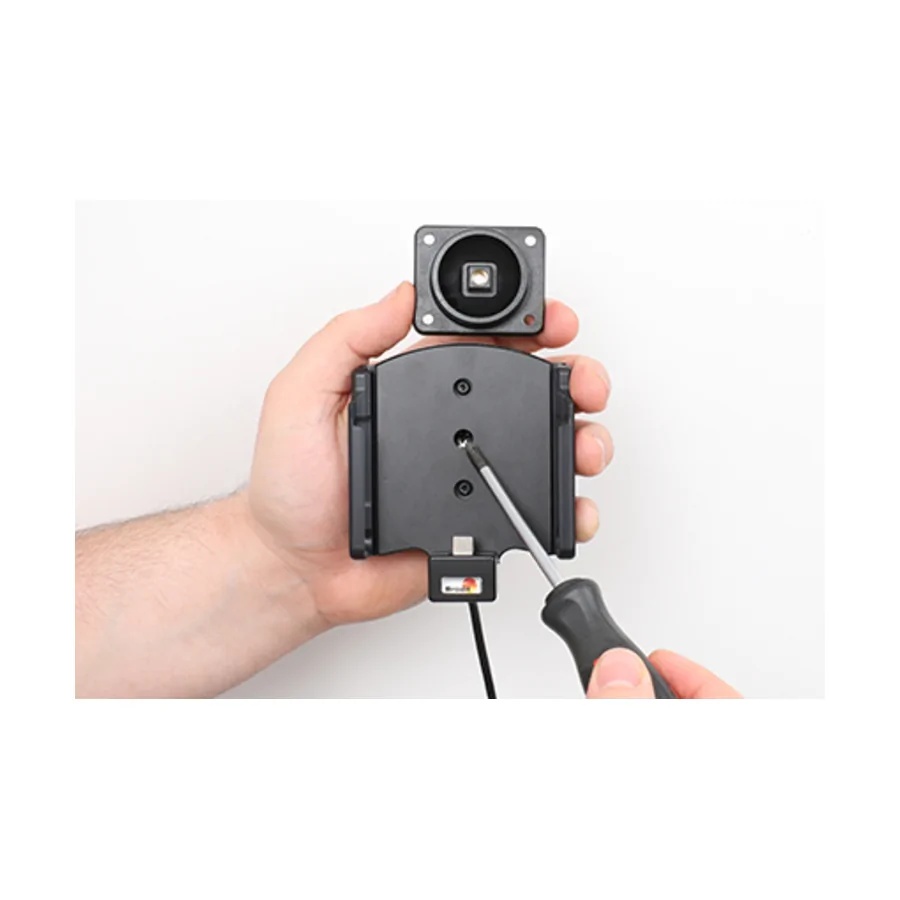 Bild 1 : 721378 : Brodit Halter Aktiv USB, 12/24V, für SAMSUNG Galaxy A34 5G, inkl. USB-Ladegerät