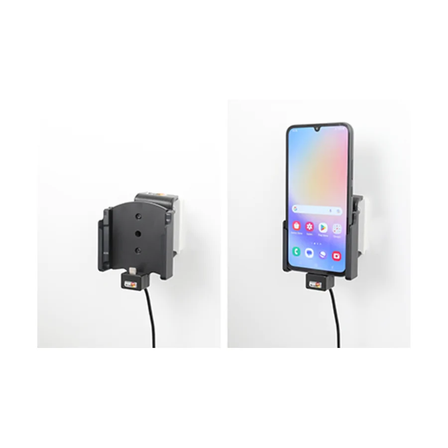 Bild 4 : 721378 : Brodit Halter Aktiv USB, 12/24V, für SAMSUNG Galaxy A34 5G, inkl. USB-Ladegerät
