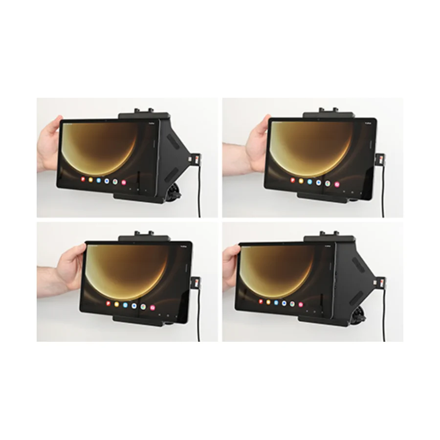 Bild 3 : 721384 : Brodit Halter Aktiv USB, 12/24V, für SAMSUNG Galaxy Tab S9 FE