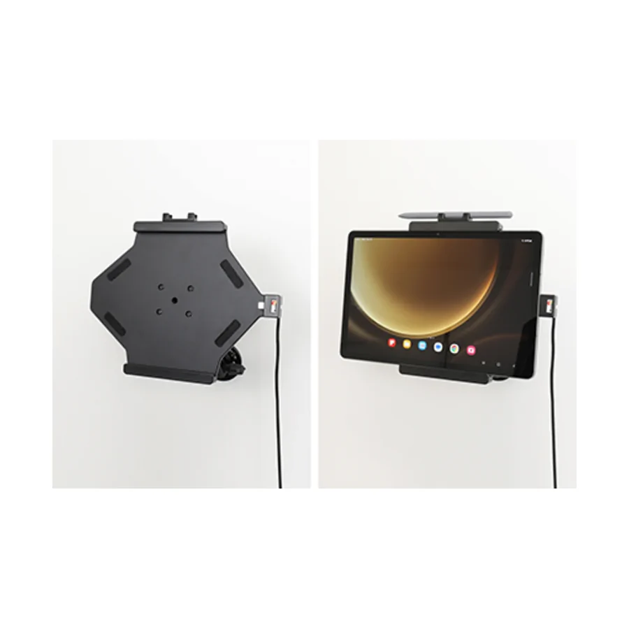 Bild 4 : 721384 : Brodit Halter Aktiv USB, 12/24V, für SAMSUNG Galaxy Tab S9 FE