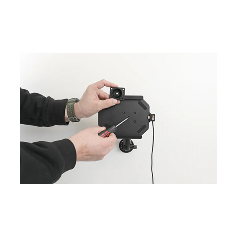 Bild 1 : 721399 : Brodit Halter Aktiv USB, 12/24V, für SAMSUNG Galaxy Tab A9, inkl. USB-Ladegerät