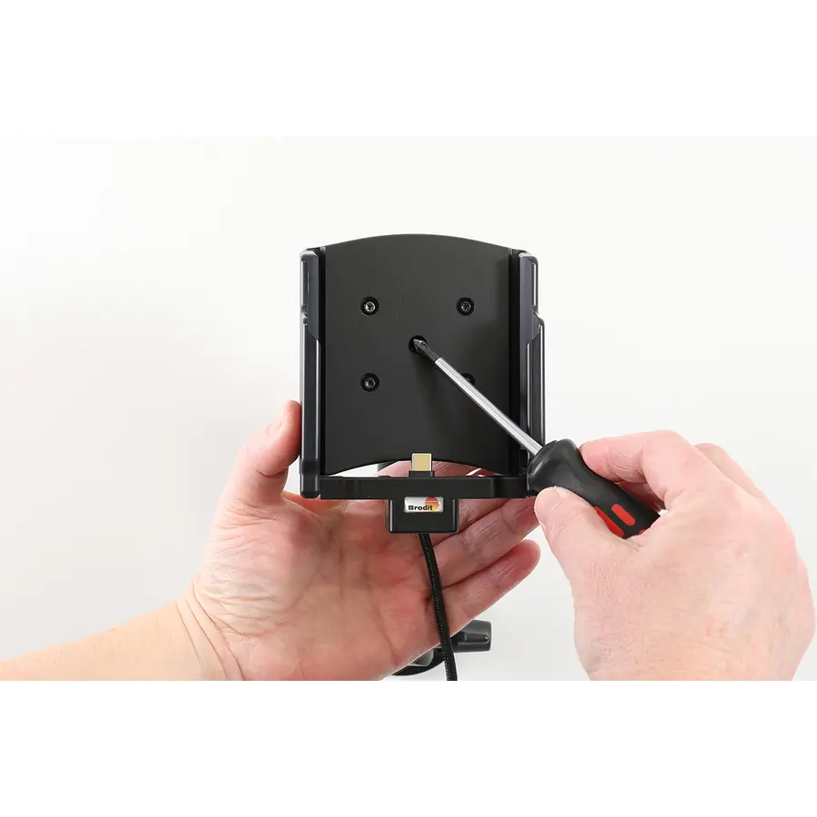 Bild 3 : 721412 : Brodit Halter Aktiv, 12/24V, für ZEBRA EM45 RFID, nur für Geräte MIT Original-Boot / Skin
