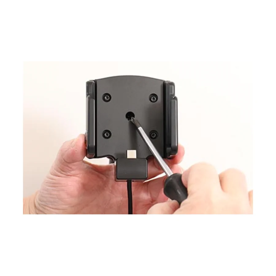 Bild 3 : 721413 : Brodit Halter Aktiv USB, 12/24V, für ADYEN AMS1, inkl. USB-Ladegerät