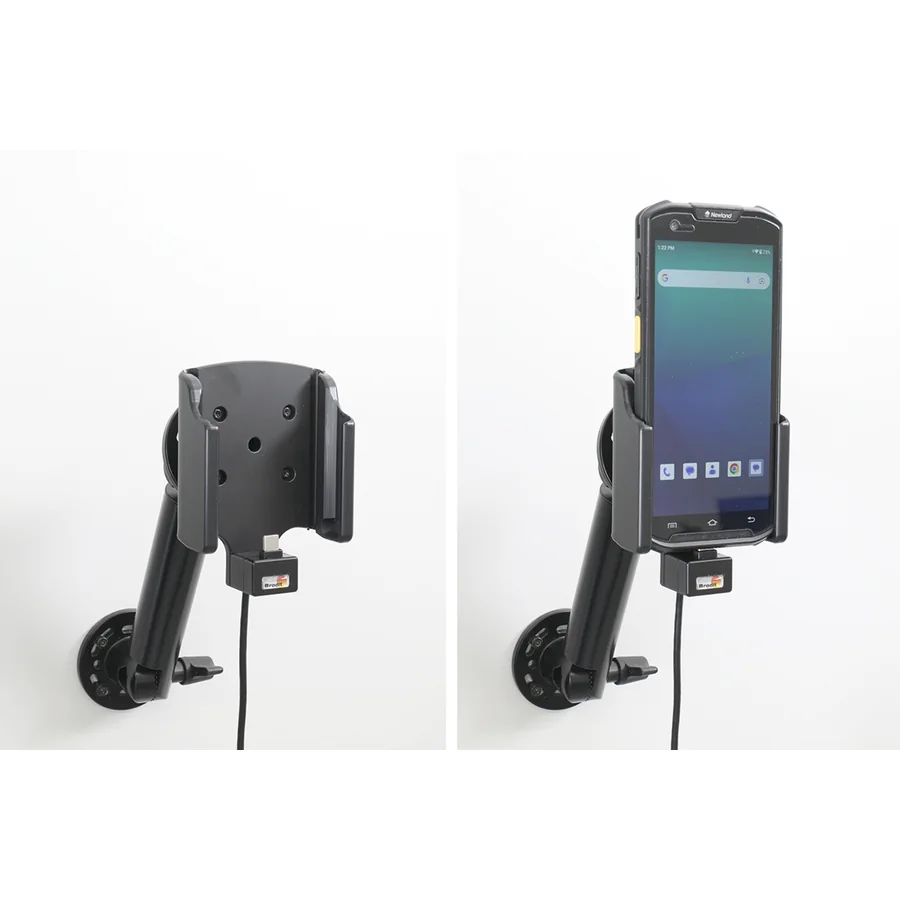 Bild 4 : 721418 : Brodit Halter Aktiv USB, 12/24V, für NEWLAND MT93, inkl. USB-Ladegerät