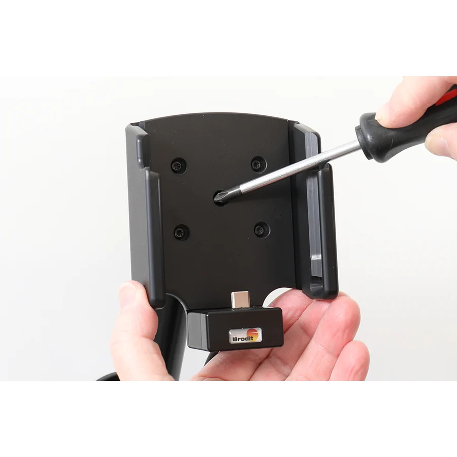 Bild 3 : 721460 : Brodit Halter Aktiv USB, 12/24V, für HONEYWELL CT32, für Geräte mit oder ohne Handschlaufe, inkl. USB-Ladegerät