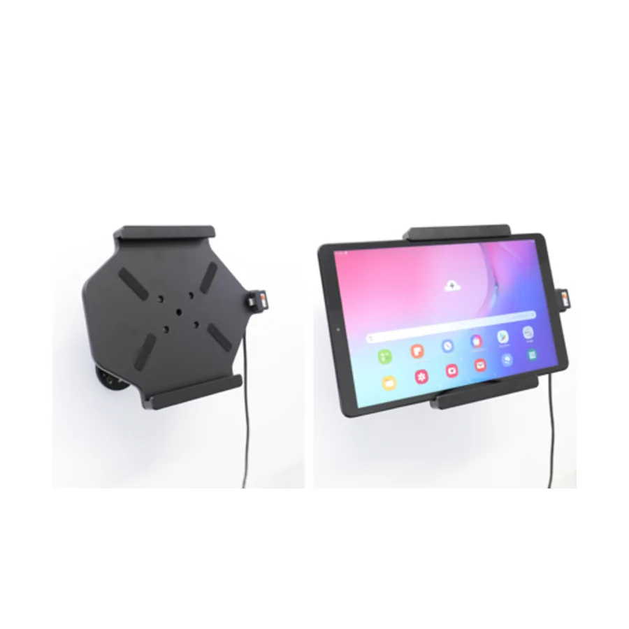 Bild 4 : 727132 : Brodit Halter Aktiv, mit Festanschluss, 12/24V, für SAMSUNG Galaxy Tab A 10.1 (2019)